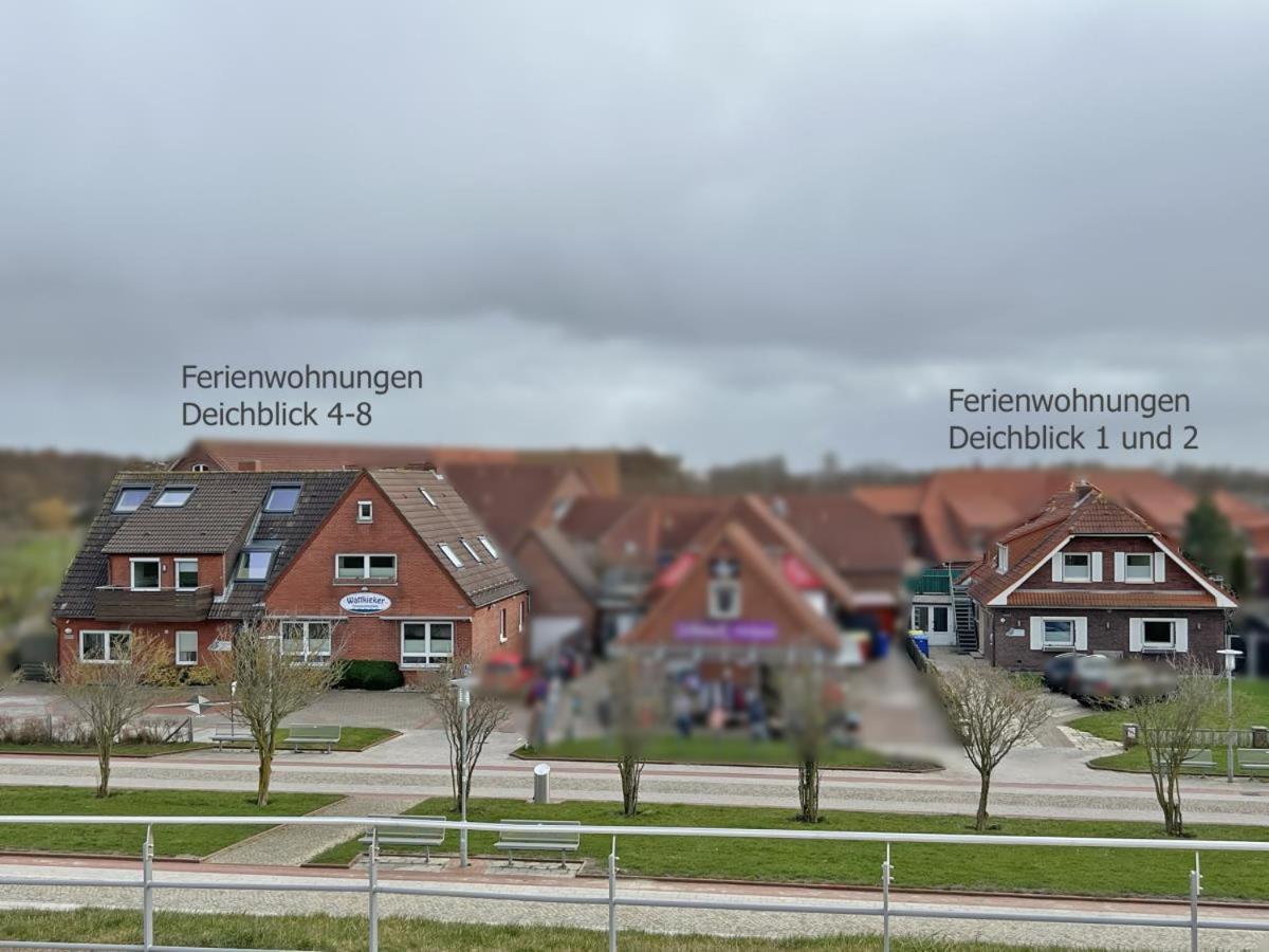 Deichblick 7 In Norddeich- Urlaub Und Erholung Am Strand Norden Eksteriør billede